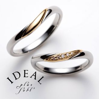 【IDEAL Plus fort(アイデアルプリュフォール)】 JOIE～plus fortシリーズ～【鍛造製法の結婚指輪】