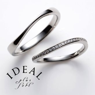 【IDEAL Plus fort(アイデアルプリュフォール)】AVENIR～plus fortシリーズ～【鍛造製法の結婚指輪】