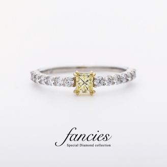 【BRIDGE ANTWERP BRILLIANT GALLERY(ブリッジ・アントワープ・ブリリアント・ギャラリー)】Fancy Light Yellow Diamond(0.314ct)D line star