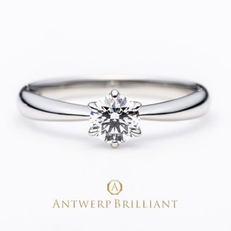 【BRIDGE ANTWERP BRILLIANT GALLERY(ブリッジ・アントワープ・ブリリアント・ギャラリー)】“Evening Star” Solitaire Diamond Ring ”イブニングスター” ソリテール ダイヤモンド リング