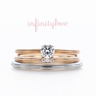 【BRIDGE ANTWERP BRILLIANT GALLERY(ブリッジ・アントワープ・ブリリアント・ギャラリー)】ミルグレインデザインの繊細なシンプルストレートがオシャレDrop 雫 ドロップ　