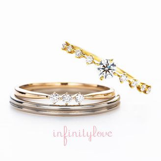 【BRIDGE ANTWERP BRILLIANT GALLERY(ブリッジ・アントワープ・ブリリアント・ギャラリー)】 繊細なダイヤモンドセッティングが個性的でオシャレwarm ウォーム　陽