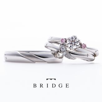 【BRIDGE ANTWERP BRILLIANT GALLERY(ブリッジ・アントワープ・ブリリアント・ギャラリー)】Spring Primrose（Set-ring） スプリング プリムローズ　春の足音