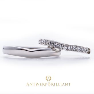 【BRIDGE ANTWERP BRILLIANT GALLERY(ブリッジ・アントワープ・ブリリアント・ギャラリー)】Five Star Wedding Band Ring ”ファイヴ スター”ウエディングバンド リング