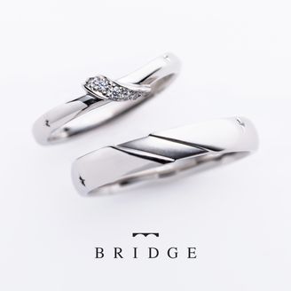 【BRIDGE ANTWERP BRILLIANT GALLERY(ブリッジ・アントワープ・ブリリアント・ギャラリー)】Spring Primrose (Marriage Ring) スプリング プリムローズ 春の足音