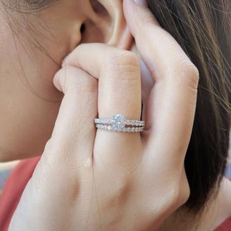 【BRIDGE ANTWERP BRILLIANT GALLERY(ブリッジ・アントワープ・ブリリアント・ギャラリー)】天然アフリカ産のダイヤモンドを使用したエタニティリングD line Star