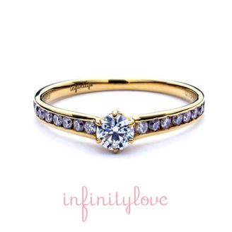 【BRIDGE ANTWERP BRILLIANT GALLERY(ブリッジ・アントワープ・ブリリアント・ギャラリー)】ハーフエタニティーデザインがかわいい婚約指輪　join　結