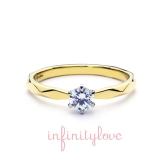 【BRIDGE ANTWERP BRILLIANT GALLERY(ブリッジ・アントワープ・ブリリアント・ギャラリー)】 個性的でオシャレなアーガイルカットデザインのリングsunshine 朝日 サンシャイン