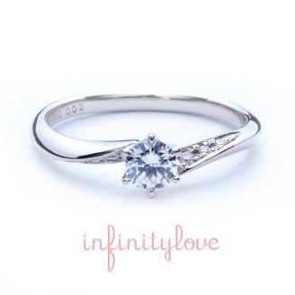 【BRIDGE ANTWERP BRILLIANT GALLERY(ブリッジ・アントワープ・ブリリアント・ギャラリー)】さり気ないダイヤモンドの輝き&ウエーブラインが可愛い婚約指輪　Jupiter　木星