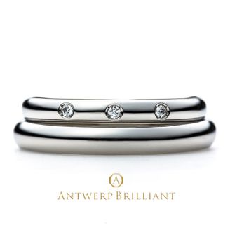 【BRIDGE ANTWERP BRILLIANT GALLERY(ブリッジ・アントワープ・ブリリアント・ギャラリー)】“Evening Star” Solitaire Diamond Ring Set ”イヴニングスター” ソリテール ダイヤモンド リング
