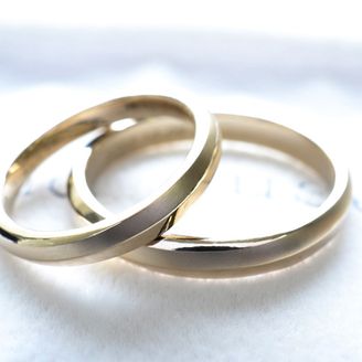 【湘南彫金工房 andfuse】【手作り結婚指輪デザインワックスコース】cho-wa二人の調和を表現したシンプルなデザインの手作り結婚指輪