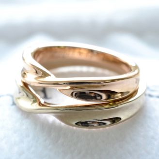 【湘南彫金工房 andfuse】【手作り結婚指輪デザインワックスコース】永遠を表すメビウスデザインの手作り結婚指輪