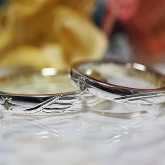 【Antille(アンティール)】 オーダーメイド結婚指輪（シルバー）