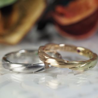 【Antille(アンティール)】 【AUROA】プラチナ／イエロー＆ローズ