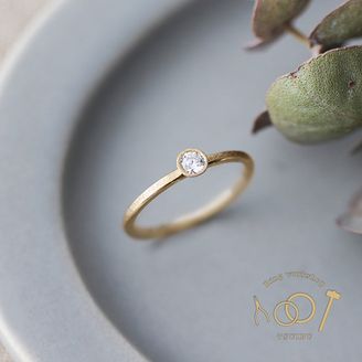 【ついぶ工房】【定額制の手作り婚約指輪】グレインダイヤコース　～毎日身に着けられる婚約指輪～