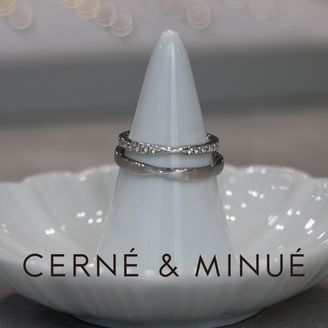 【CERNÉ＆MINUÉ by BIJOUPIKO(セルネとミヌエ バイ ビジュピコ)】手作り結婚指輪（Pt950／鏡面,ヘアライン）~ 経験豊富な職人がマンツーマンでサポート ~