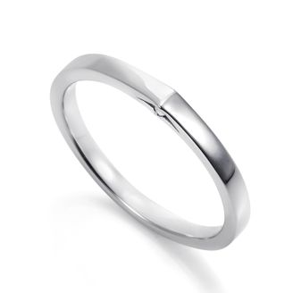 【DIAMOND DOT LAB(ダイアモンド ドット ラボ)】 Montagne d’Amour【モンターニュ・ダムール】のマリッジリング(結婚指輪)。