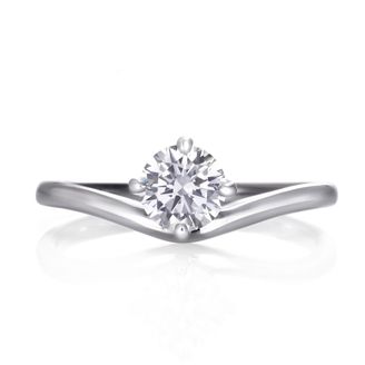 【DIAMOND DOT LAB(ダイアモンド ドット ラボ)】 Annabelle【アナベル】のエンゲージジリング(婚約指輪)。