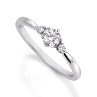 【DIAMOND DOT LAB(ダイアモンド ドット ラボ)】 MILLENIUM 鍛造/MEMORY OF ETERNITY/婚約指輪