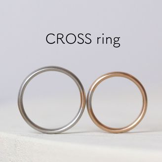 【atelier Kiona(アトリエキオナ)】素材の一部を交換する「CROSS ring -クロスリング-」