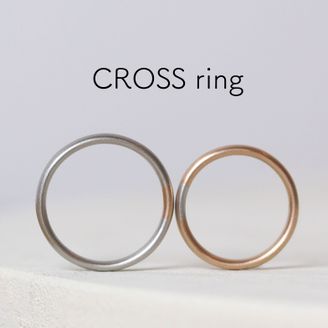 【atelier Kiona(アトリエキオナ)】 素材の一部を交換する「CROSS ring -クロスリング-」