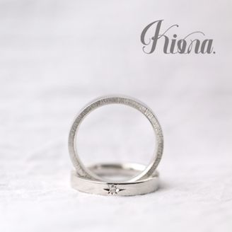 【atelier Kiona(アトリエキオナ)】【オーダーメイド】シンプルでかっこ良くてちょっとユニーク♪側面にテクスチャー！