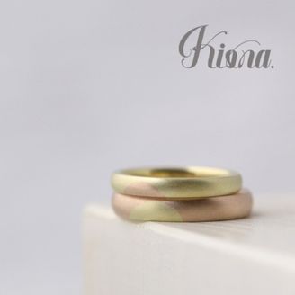 【atelier Kiona(アトリエキオナ)】素材の一部を交換！CROSS ring アレンジデザイン