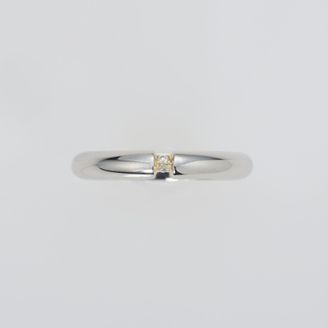 【ENEY(エネイ)】2PIECE BRIDGE DIAMOND RING PT900 &times; K18YG