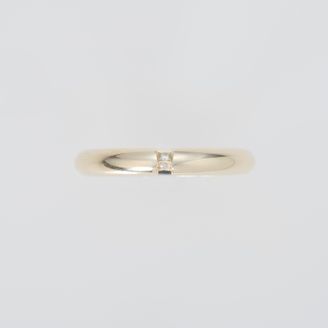 【ENEY(エネイ)】 2PIECE BRIDGE DIAMOND RING K10YG × K10YG