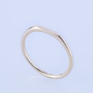 【ENEY(エネイ)】SURFACE K10YG MIRROR SLIM RING