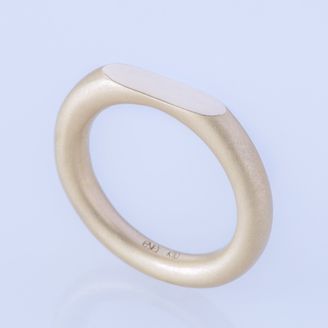 【ENEY(エネイ)】SURFACE K10YG MATTE RING