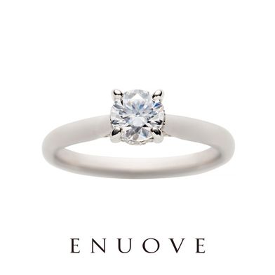 婚約指輪 安い ダイヤモンド リング 0.5カラット プラチナ 鑑定書付 0.524ct Fカラー　VVS1クラス 3EXカット H&C CGL