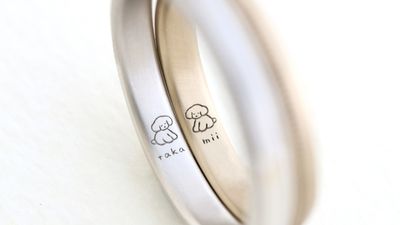 手作り結婚指輪のお店uchimariより、アーティスト刻印『ペアデザイン』が新しくスタート