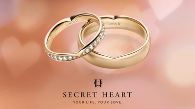 ジュエリーブランド「acredo(アクレード)」が、acredo Ginza オープン1周年を祝して新作リング「SECRET HEART」を発売