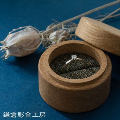 【鎌倉彫金工房】【想いを込める婚約指輪】ダイヤ・Pt900(プラチナ)クリア仕上げ