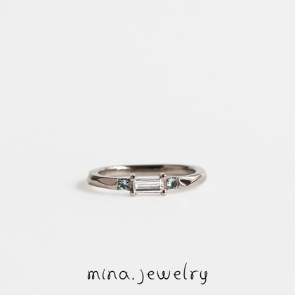【mina.jewelry(ミナジュエリー)】｜mina.jewelry｜バゲットカットダイヤモンド