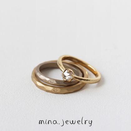 【mina.jewelry(ミナジュエリー)】｜mina.jewelry｜ローズカットカットダイヤモンド
