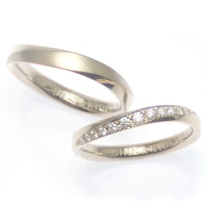 【TANZO.(鍛造指輪)】平甲丸S字/面取り加工