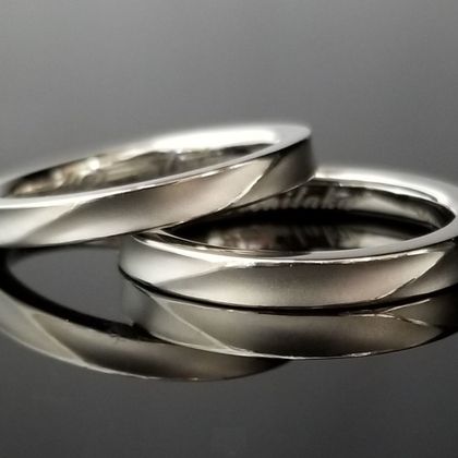 【TANZO.(鍛造指輪)】職人が丁寧に仕上げをさせて頂いた鍛造結婚指輪
