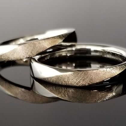 【TANZO.(鍛造指輪)】和テイストのオリジナル結婚指輪