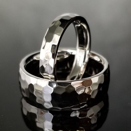 【TANZO.(鍛造指輪)】プラチナをたっぷり使った鍛造オーダーメイドリング