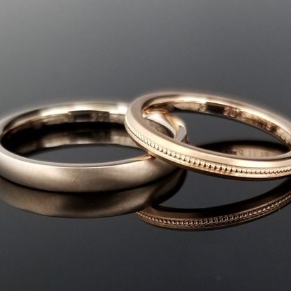 【TANZO.(鍛造指輪)】鍛造オリジナルの肌なじみの良いマリッジリング