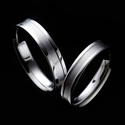 【TANZO.(鍛造指輪)】[TANZO. basic] center hollow