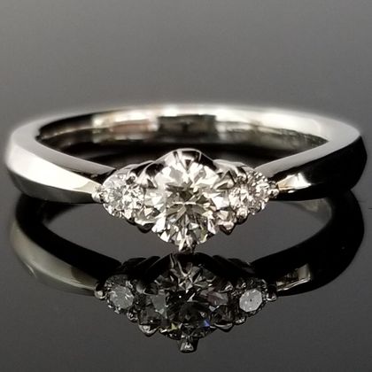 【TANZO.(鍛造指輪)】王道の鍛造婚約指輪