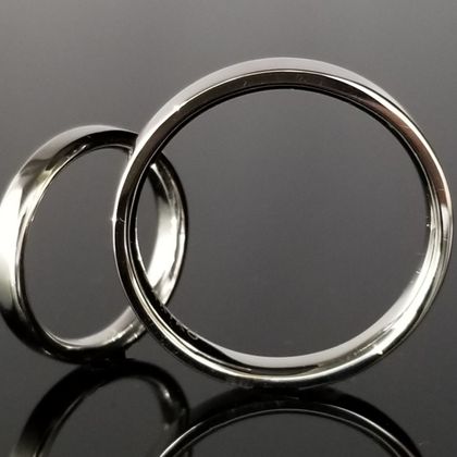 【TANZO.(鍛造指輪)】特大サイズ、25号サイズのご結婚指輪