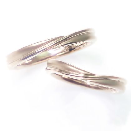 【TANZO.(鍛造指輪)】平甲丸V字＆ストレート