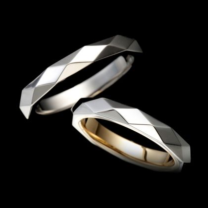 【TANZO.(鍛造指輪)】[TANZO. basic] flat cut