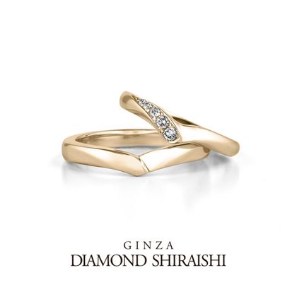 【銀座ダイヤモンドシライシ】Foglia（フォーリア）YG