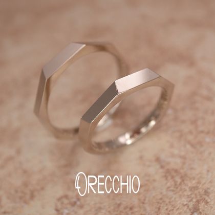 【ORECCHIO(オレッキオ)】＜safari～サファリ＞結婚指輪 FM-2228-K/CH　FM-2227-K/CH