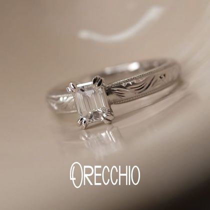 【ORECCHIO(オレッキオ)】＜monaco～モナコ＞婚約指輪　ME-1007